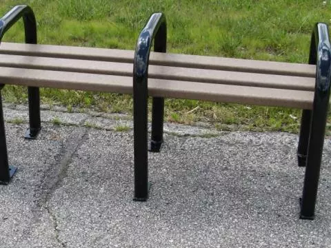 Heavy duty plastic garden benches sale