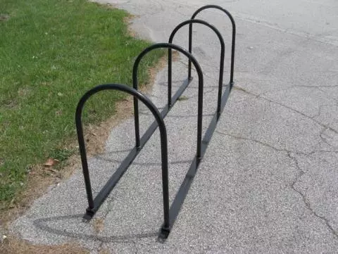 Inverted u bike on sale rack