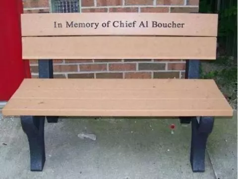 Plastic best sale park bench
