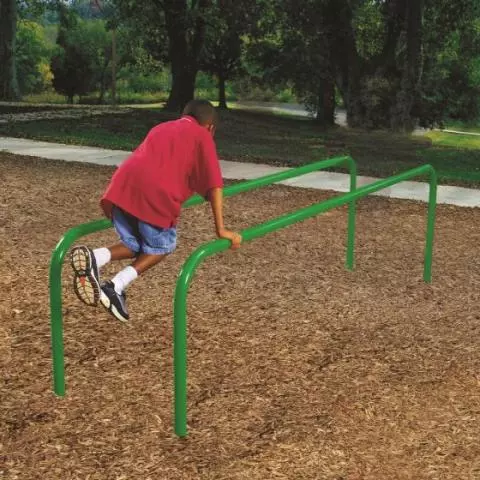 Parallel Bars Out Door Exercise Fitness Course Exercise