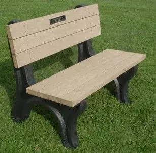 Outdoor hotsell memorial benches