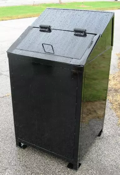 Rodent and Animal Resistant Trash Can