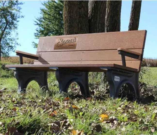 ADA Memorial Park Bench 6