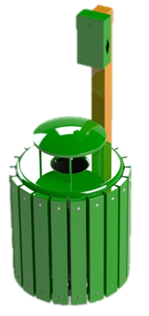Pet waste bag dispenser