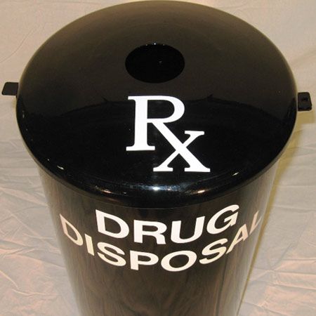 Drug Disposal Bins and PPE