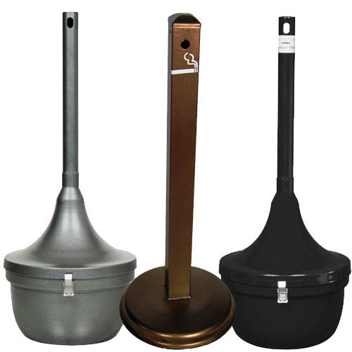 Smokers Cigarette Receptacles