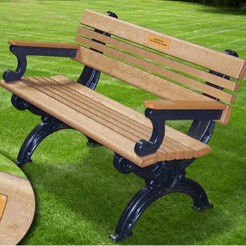 Recycled Plastic Park Benches