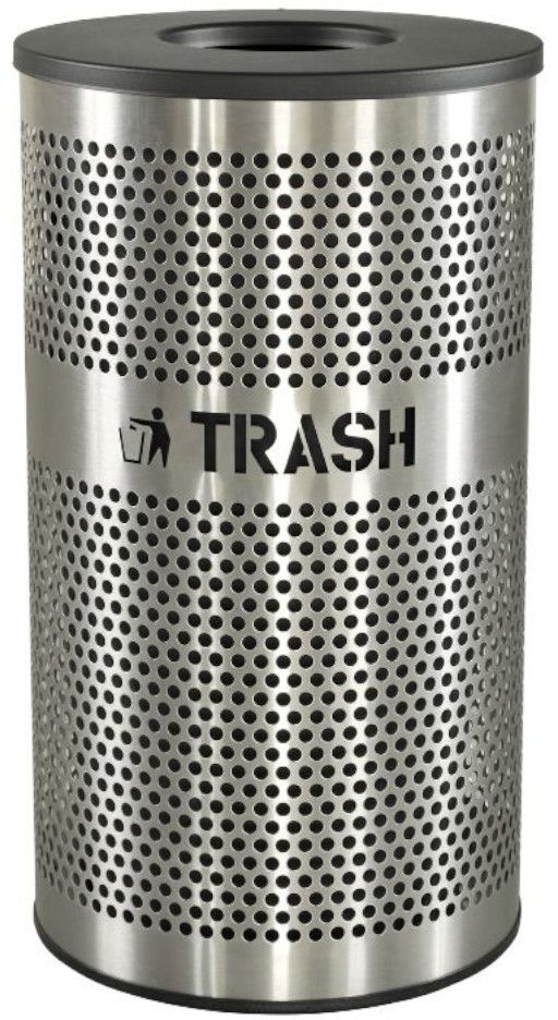 Stainless Steel Trash Receptacles Stainless Steel Trash Receptacles