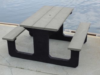 4 Foot Walk Thru Picnic Table