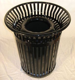 36-Gallon Colonial Trash Receptacle Extra Heavy
