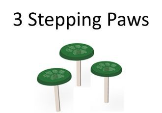 3 Stepping Paws