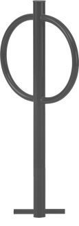 Hitch Post Bike Rack (in-ground mount)