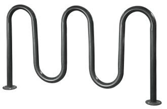 Contemporary Bike Rack 5 Loop