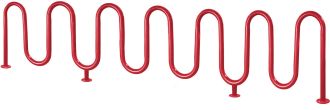 Contemporary Bike Rack 13 Loop