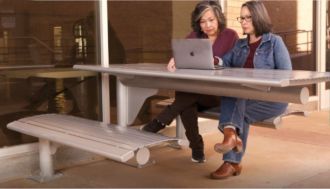 Phoenix 6 Foot Steel Cantilever Picnic Table