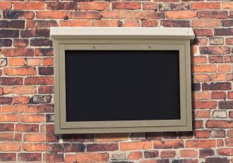 Message Center Medium One Sided Wall Mount