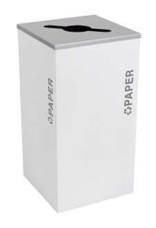24 Gallon Modular Square Recycle Bin, Paper