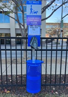 All Aluminum Pet Waste Station