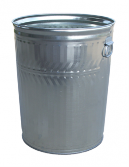 Galvanized Trash Cans 24 gallon Heavy Gauge