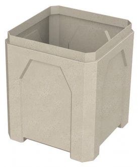 52 Gallon Square Classic Replacement Receptacle
