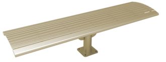 6 Foot Phoenix Steel Cantilevered Bench