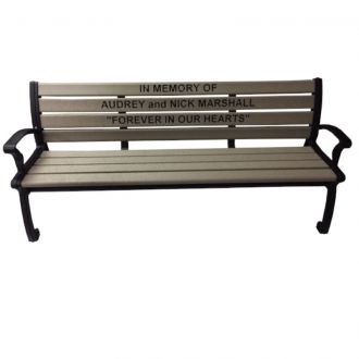 Emerald Park 5 Foot Memorial Bench