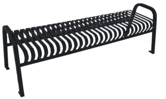 Jackson 4 Foot Steel Backless Bench