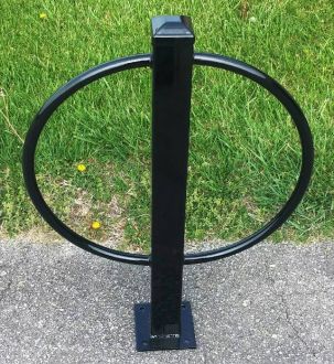 Steel Bike Rack Bollard