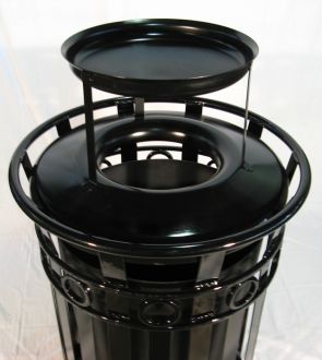 36-Gallon Ornamental Ash and Trash Receptacle