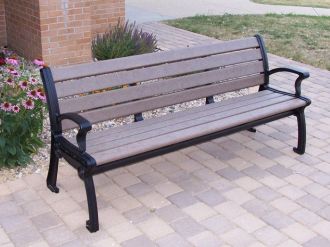 Emerald Park 5 Foot Plastic Bench