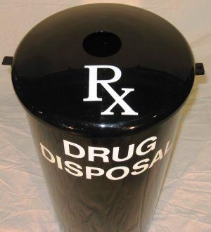 20-Gallon Drug Disposal Bin