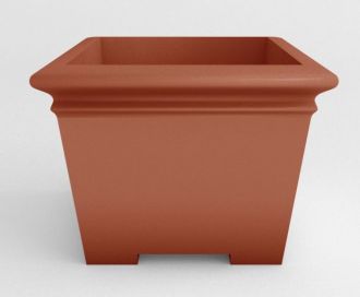 Square Footed Planters Solid Colors 17" thru 29"