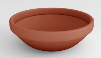 Low Bowl Planter 24" Diameter  8" Tall