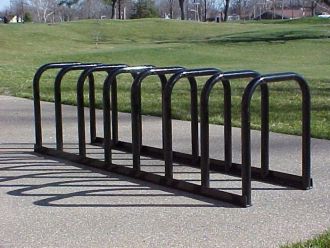 Traditional Bike Rack for 14 Bicycles