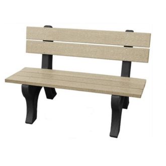 4 Foot Economizer Traditional Park Bench