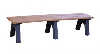 6 Foot EconoMizer Traditional Backless Bench