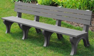 8 Foot Deluxe Park Bench