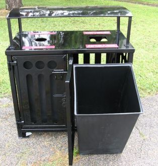 36-Gallon Dual Recycle Bin