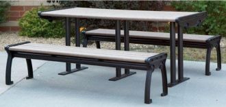 Emerald Park 8-Foot Picnic Table 