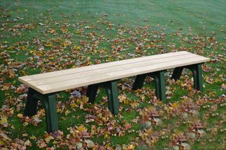 8 Foot EconoMizer Traditional Backless Bench