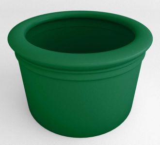 Straight Sided Cylinder Planter 27" Diameter 18" Tall