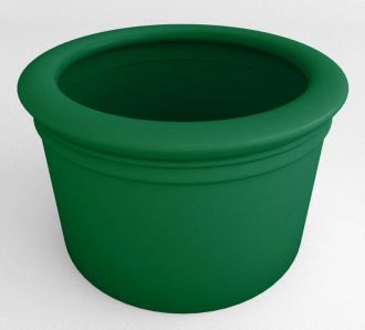 Straight Sided Cylinder Planter 27" Diameter 18" Tall