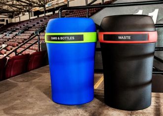 Infinite Elite 37.5 Gallon Recycling Trash Bin