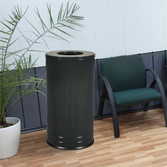 Interior Trash Receptacle, Steel