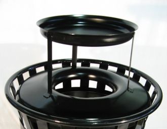 Large Steel Replacement Top with Ash Urn