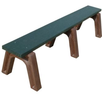 6 Foot Landmark Backless Bench