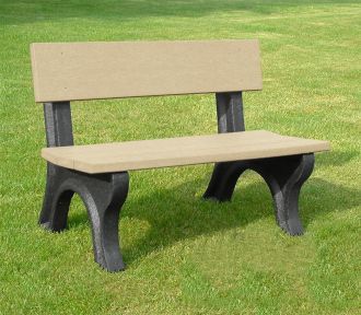 4 Foot Landmark Park Bench