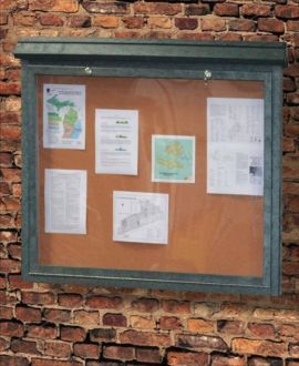 Message Center Large One Sided Wall Mount