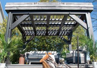 Power Louvered Pavilion