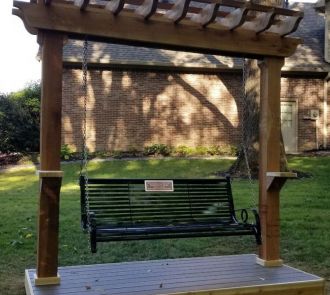 6 Foot Memorial Bench Swing